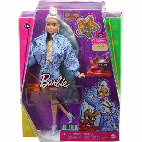 Mattel Barbie Extra Doll Blonde Bandana HHN08  / Barbie-Κούκλες Μόδας   