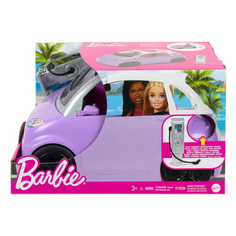 Mattel Barbie Ηλεκτρικό Αυτοκίνητο HJV36  / Barbie-Κούκλες Μόδας   