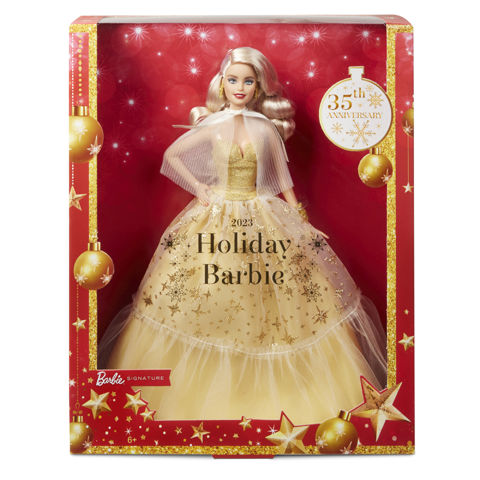Mattel Barbie Holiday 2023 HJX04  / Barbie- Fashion Dolls   