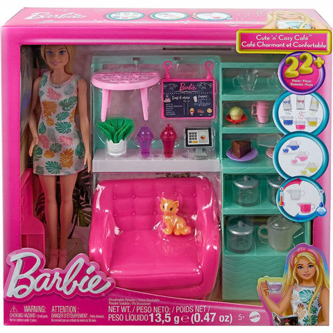 Mattel Barbie Wellness Ώρα για τσάι HKT94  / Barbie-Κούκλες Μόδας   