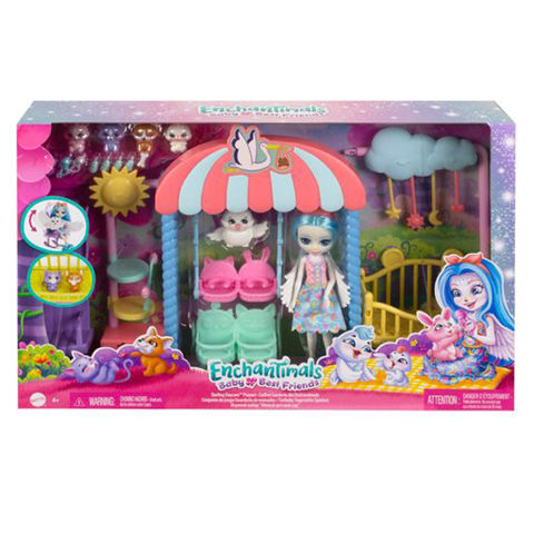 Mattel Enchantimals Baby BFFS - Παιδικός Σταθμός HLH23  / Σπιτάκια-Playset- Polly Pocket   