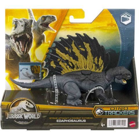 Mattel Jurassic World Strike Attack Edaphosaurus Νεες Φιγουρες Δεινοσαυρων Με Σπαστα Μελη  / Δεινόσαυροι-Ζώα   