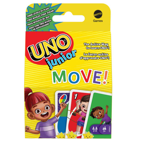 Mattel Νέο Uno Junior HNN03  / Mattel -Desyllas Επιτραπέζια-Εκπαιδευτικά   
