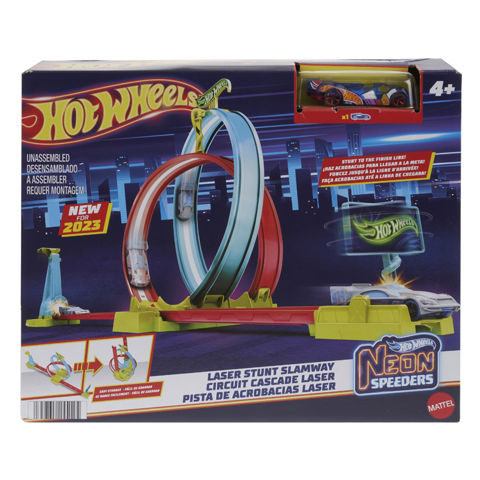Mattel Hot Wheels Πίστα Neon Speeders HPC05  / Πίστες-Γκαράζ   
