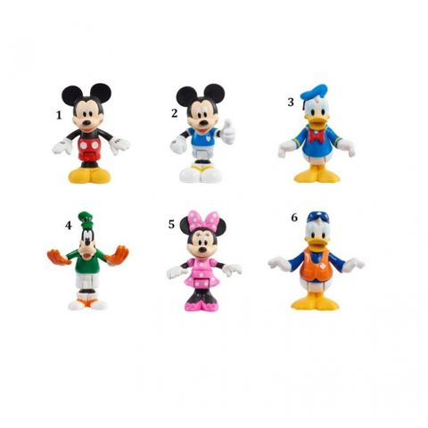 Mickey Φιγούρα 7.5cm-6 Σχέδια (MCC07000)  / Σπιτάκια-Playset- Polly Pocket   
