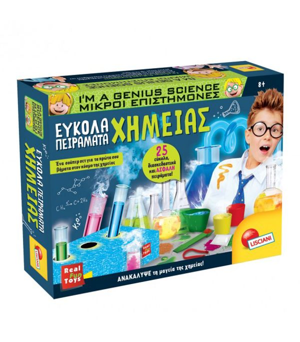 LISCIANI SMALL SCIENTISTS - EASY CHEMISTRY EXPERIMENTS GR88812 