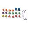 I Learn to Thread Beads Kit, Unisex πολύχρωμο 