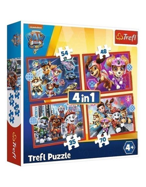 Puzzle Paw Patrol In Town Trefl (35/48/54/70 Κομμάτια)  /  Puzzles   
