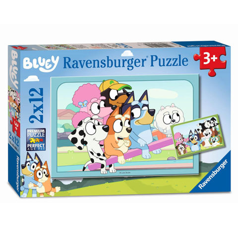 Ravensburger Παζλ 2x12 τεμ. Bluey 05693  /  Puzzles   