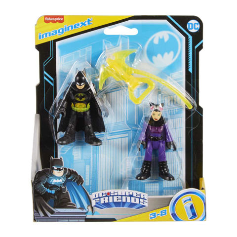 Mattel Imaginext Batman & Κακός Σετ των 2 - Σχέδια M5645  / Αγόρι Ηρωες   