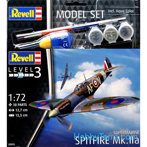 Revell Model Set Spitfire Mk.IIa   / Κατασκευές   