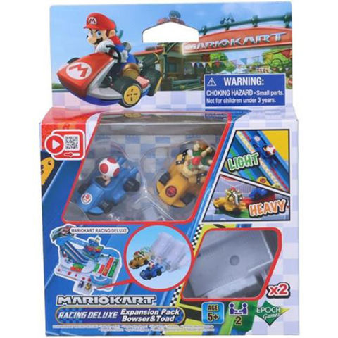  Epoch Mario Kart Racing Deluxe Expansion Pack Bowser & Toad 7417  / Αγόρι Αμάξια-Μηχανές-Τρένα-Τανκς-αεροπλανα-ελικοπτερα   