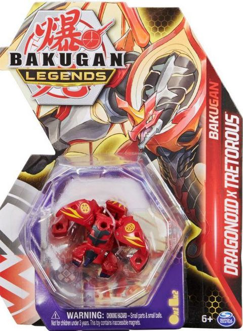 Bakugan Legends Dragonoid X Tretorous Red Core Ball (20140515)  / Αγόρι Ηρωες   
