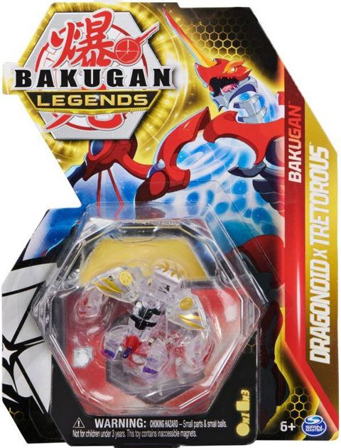 Bakugan Legends Dragonoid X Tretorous Transparent Core Ball (20140514)  / Αγόρι Ηρωες   