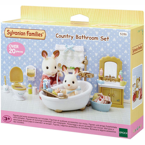  Sylvanian Families: Country Bathroom Set (5286)  /  Sylvanian Families-Pony-Peppa pig   