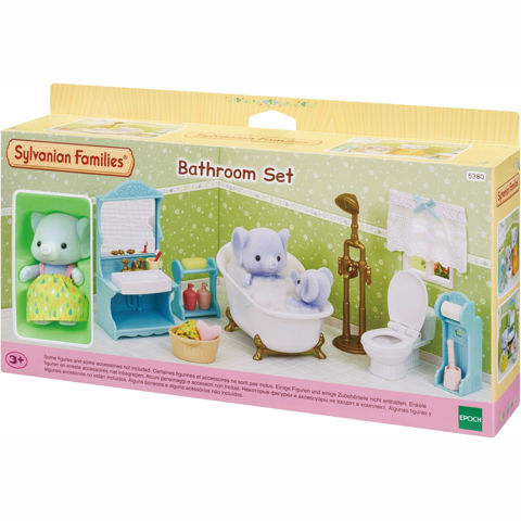  Sylvanian Families: Bathroom Set 5380  /  Sylvanian Families-Pony-Peppa pig   