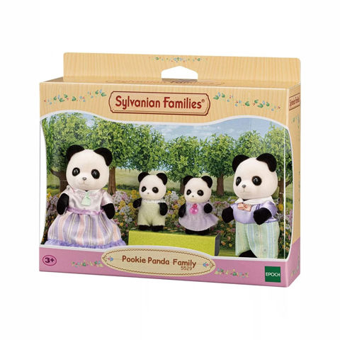 Sylvanian Families: Pookie Panda Family 5529  /  Sylvanian Families-Pony-Peppa pig   