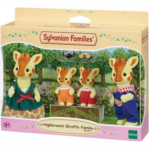  Sylvanian Families: Highbranch Giraffe Family 5639  /  Sylvanian Families-Pony-Peppa pig   