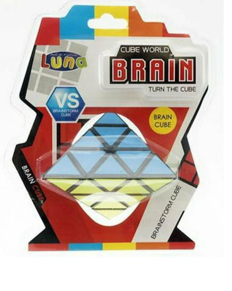 Luna Brain Blister Κύβος Ταχύτητας Πυραμίδα 3x3 για 6+ Ετών 000621002  / Επιτραπέζια-Εκπαιδευτικά   
