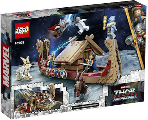 Lego Marvel Thor The Goat Boat για 8+ ετών  / Lego    