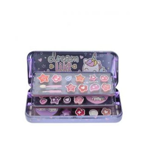 LipSmacker - Makeup Case Triple Layer Beauty Tin - Unicorn  / Σετ Ομορφιάς-Κοσμήματα   