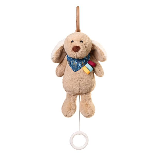 BabyOno: Hanging soft toy with sound - Dog Willy 