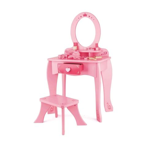 Hape Tickled Pink Girl's Vanity - Μπουντουάρ Ομορφιάς 13Τεμ. (E8350A)    