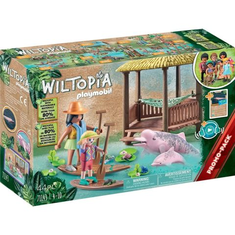 Playmobil Wiltopia - Βόλτα Στο Ποτάμι Με Τα Δελφίνια  / Playmobil   