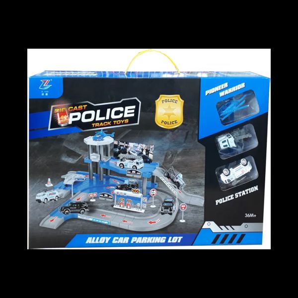 Fire Station - Police - Construction Trucks - 3 Designs (BBQ550) 